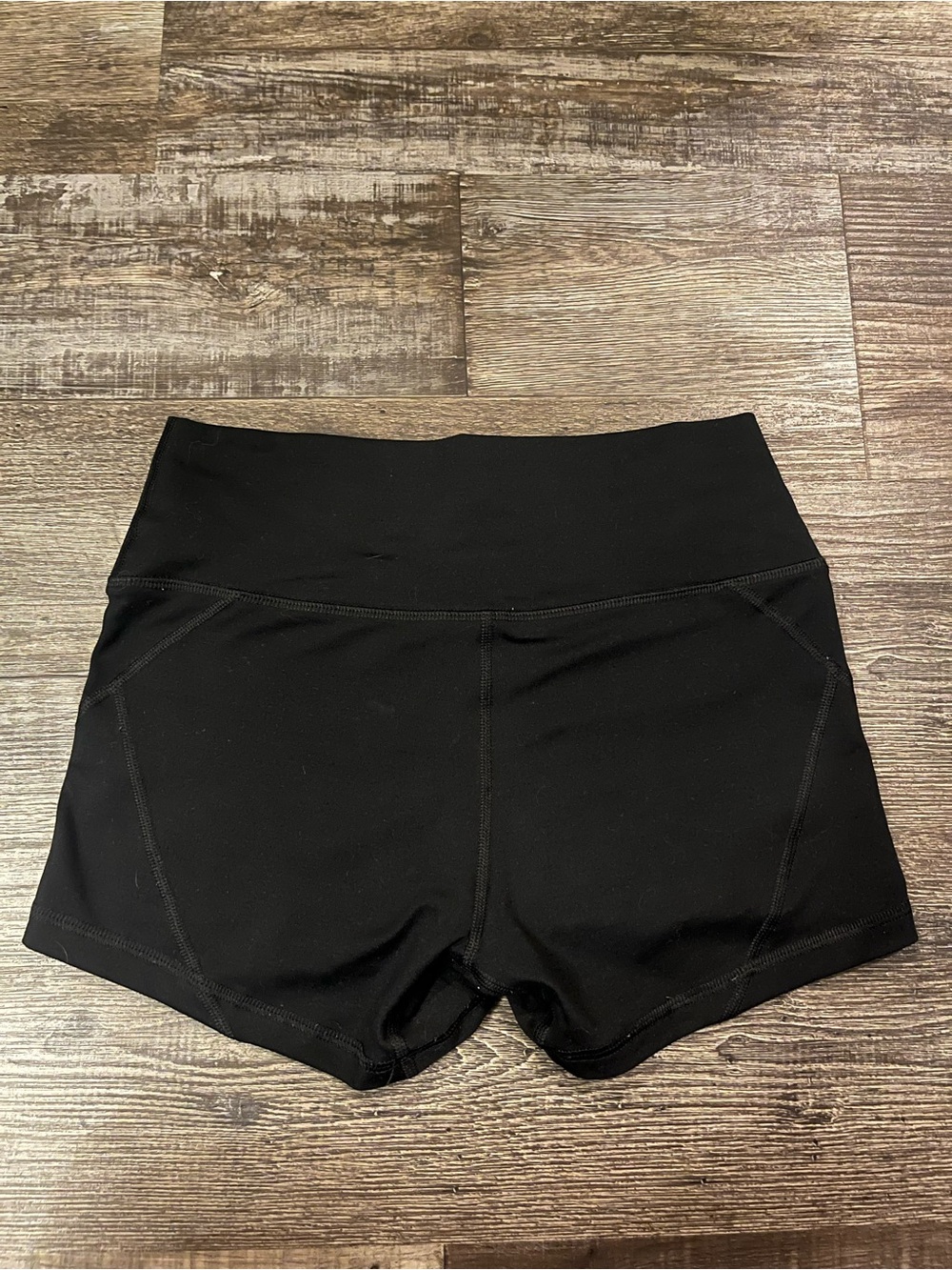 Fleo Apex Contour Black High-Waist Bike Shorts - Picture 2 of 4
